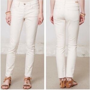 Pilcro and the Letterpress Cream Jeans